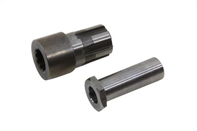 Sprocket Shaft and Nut Set Extended - Click Image to Close