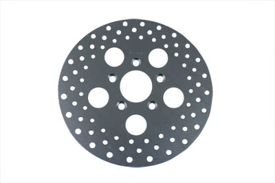 10" Front Drilled Brake Disc - Click Image to Close