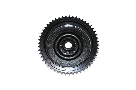 Rear Hydraulic Brake Drum Black - Click Image to Close
