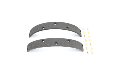 Oversize Brake Shoe Lining with Rivets - Click Image to Close