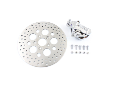 Front 4 Piston Brake Caliper and 11-1/2" Disc Kit - Click Image to Close