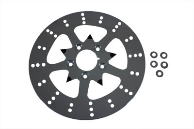 11-1/2" Front or Rear Brake Disc 5-Spoke Style - Click Image to Close