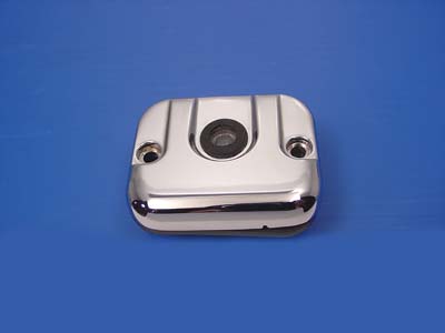 Handlebar Master Cylinder Cover Chrome - Click Image to Close