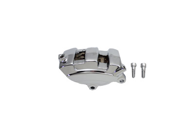 Chrome Rear 4 Piston Caliper