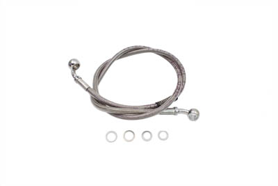 Stainless Steel Front Brake Hose - Click Image to Close