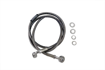 Stainless Steel Front Brake Hose 46" - Click Image to Close