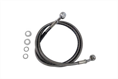 Stainless Steel Front Brake Hose 42-1/2" - Click Image to Close
