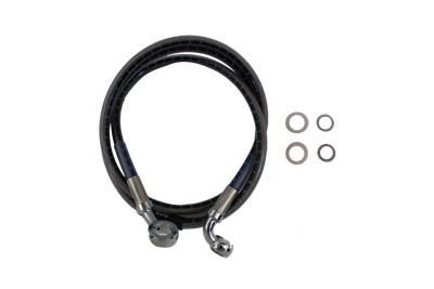 Stainless Steel Front Brake Hose 45" - Click Image to Close