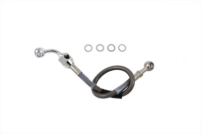 Stainless Steel Rear Brake Hose 15-3/4" - Click Image to Close