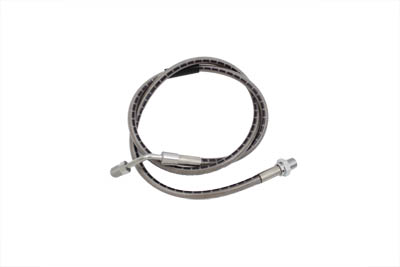 Stainless Steel 28-1/2" Rear Brake Hose - Click Image to Close