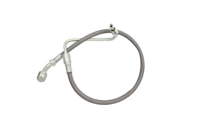 Stainless Steel Upper Brake Hose 17" - Click Image to Close