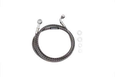 Stainless Steel Front Brake Hose 48-1/2" - Click Image to Close