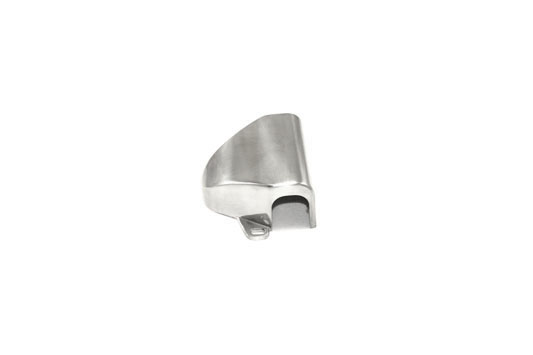 Handlebar Clamp Polished Cowl Cover - Click Image to Close