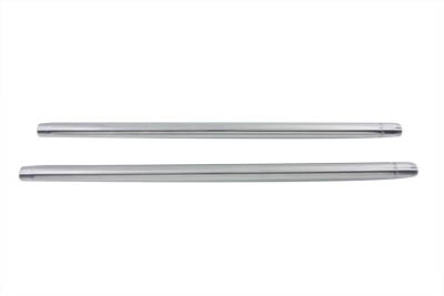 Chrome 35mm Fork Tube Set 25-1/4" Overall Length