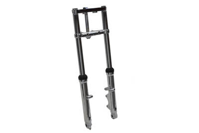 41mm Fork Assembly with Chrome Sliders - Click Image to Close