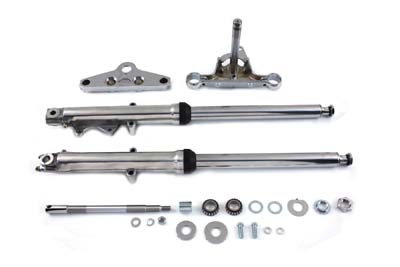 Fork Assembly with Polished Sliders - Click Image to Close