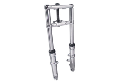 41mm Dual Disc Fork Assembly with Chrome Sliders - Click Image to Close