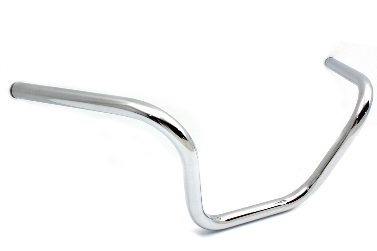 12" Buckhorn Handlebar without Indents - Click Image to Close