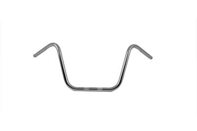 12" Ape Hanger Handlebars with Indents - Click Image to Close