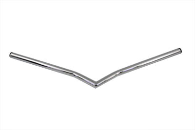 16-1/2" V Style Handlebar with Indents - Click Image to Close