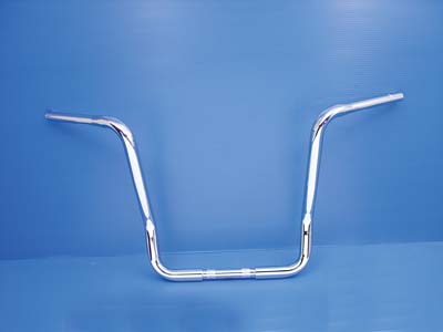 16-1/2" Bagger Handlebar with Indents - Click Image to Close