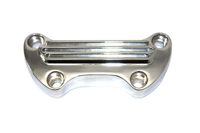 Finned Riser Top Clamp Chrome