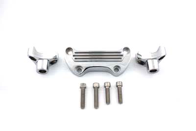 1-1/8" Riser Set Chrome - Click Image to Close