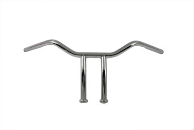 11" Riser Bar Handlebar with Indents