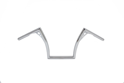 12" Z-Bar Handlebar with Indents - Click Image to Close