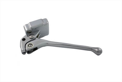 Clutch Lever Assembly Chrome - Click Image to Close