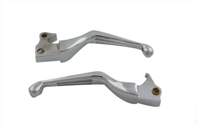 2 Slot Hand Lever Set Chrome