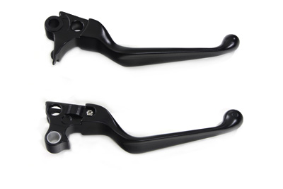 Black V-Cut Hand Lever Set - Click Image to Close