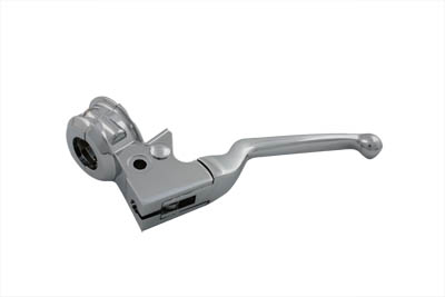 Chrome Clutch Hand Lever Assembly - Click Image to Close