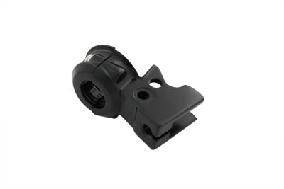Hand Lever Bracket with Clamp Black