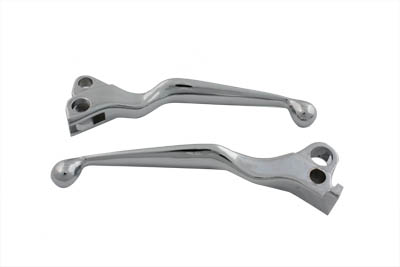 Contour Hand Lever Set Chrome - Click Image to Close