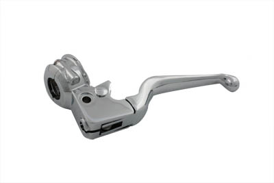 Chrome Handlebar Clutch Handle Assembly - Click Image to Close