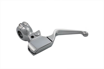 Chrome Clutch Hand Lever Assembly - Click Image to Close
