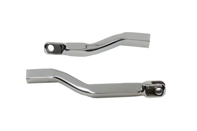 Footpeg Support Bar Set Chrome - Click Image to Close