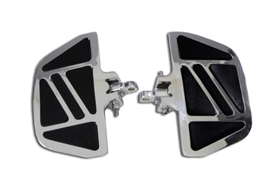 Passenger Mini Footboard Set with Trapezoid Design - Click Image to Close
