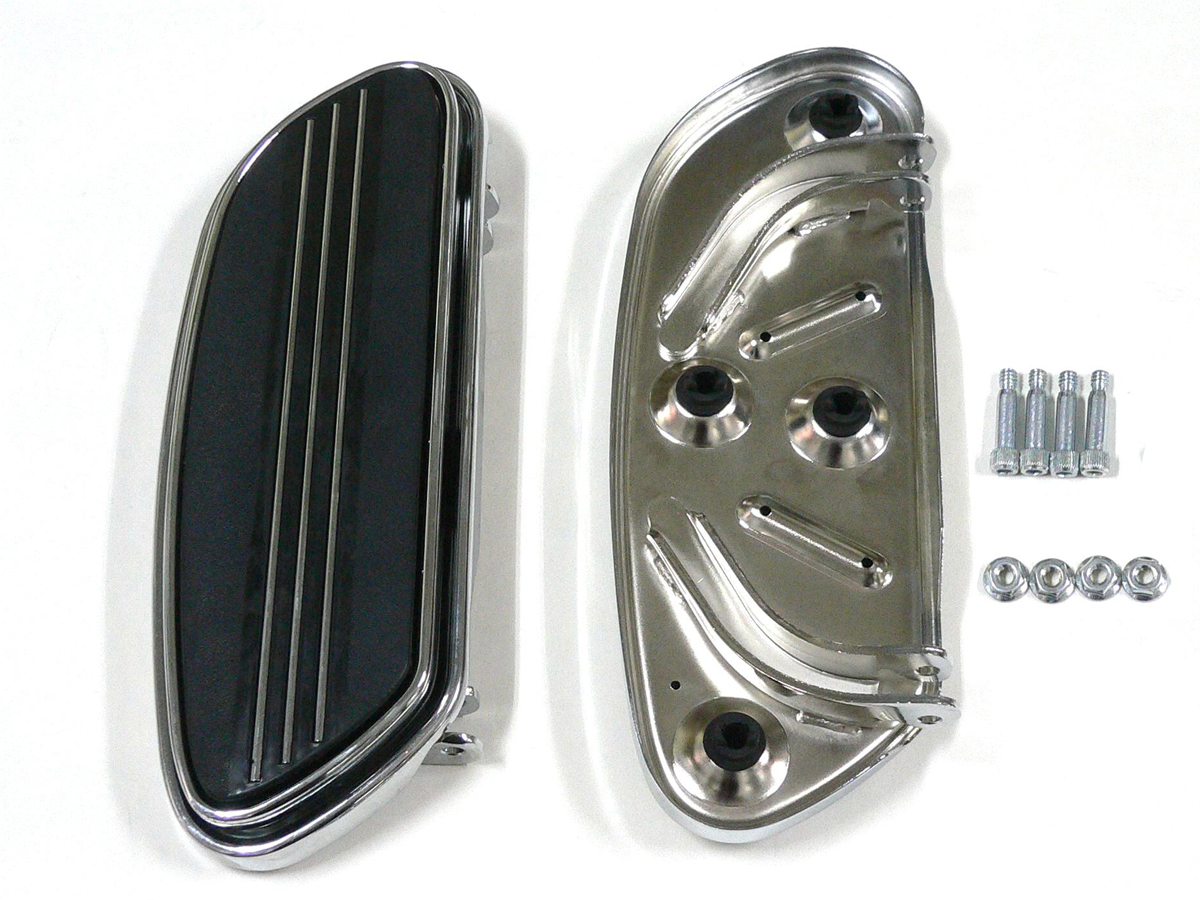 Driver Footboard Set with Streamliner Design - Click Image to Close