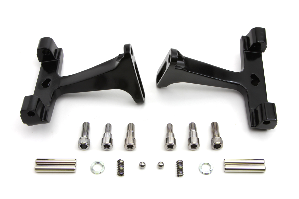 Black Adjustable Passenger Footboard Mount Kit [271130] 116.92