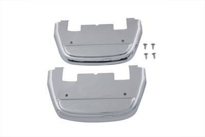 Passenger Footboard Cover Chrome - Click Image to Close