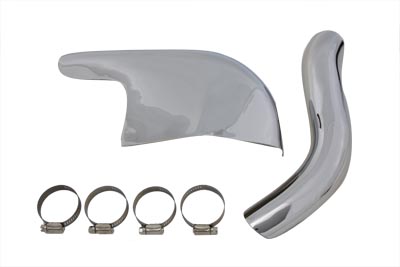 Crossover Exhaust Heat Shield Set - Click Image to Close