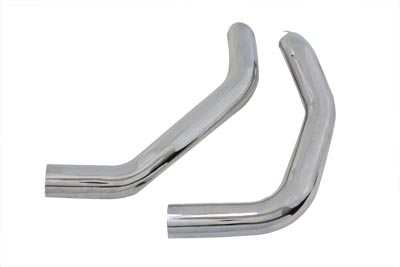 Drag Exhaust Pipe Heat Shield Set - Click Image to Close