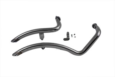 Exhaust Drag Pipe Set Curvado