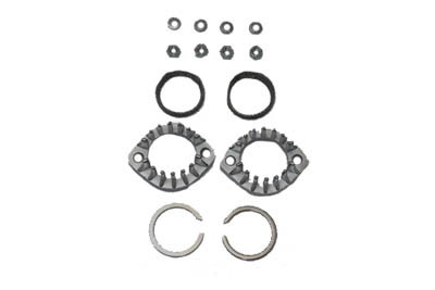 Finned Exhaust Port Flange Kit - Click Image to Close