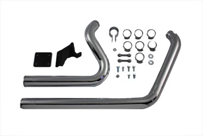 Exhaust Drag Pipe Set Short Shots - Click Image to Close
