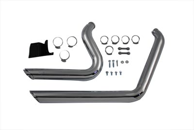 Exhaust Drag Pipe Set Short Shots - Click Image to Close