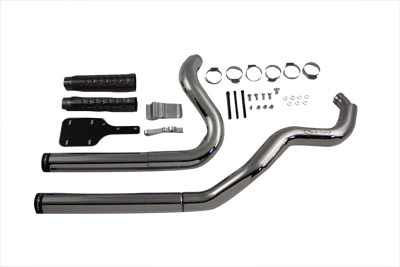 2 Into 2 Exhaust System Staggered Style - Click Image to Close