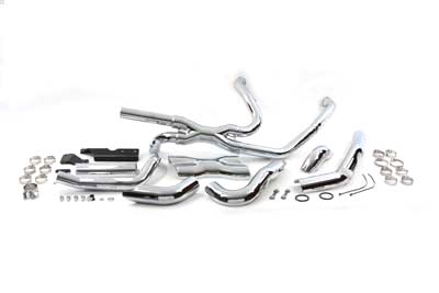 Power Dual Exhaust Header Pipes - Click Image to Close